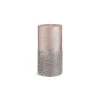 New Depot Stumpenkerze Metallic Granulat