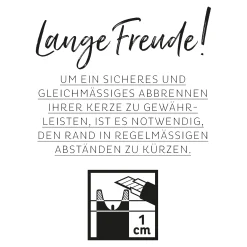 Fashion Depot Stumpenkerze Pure