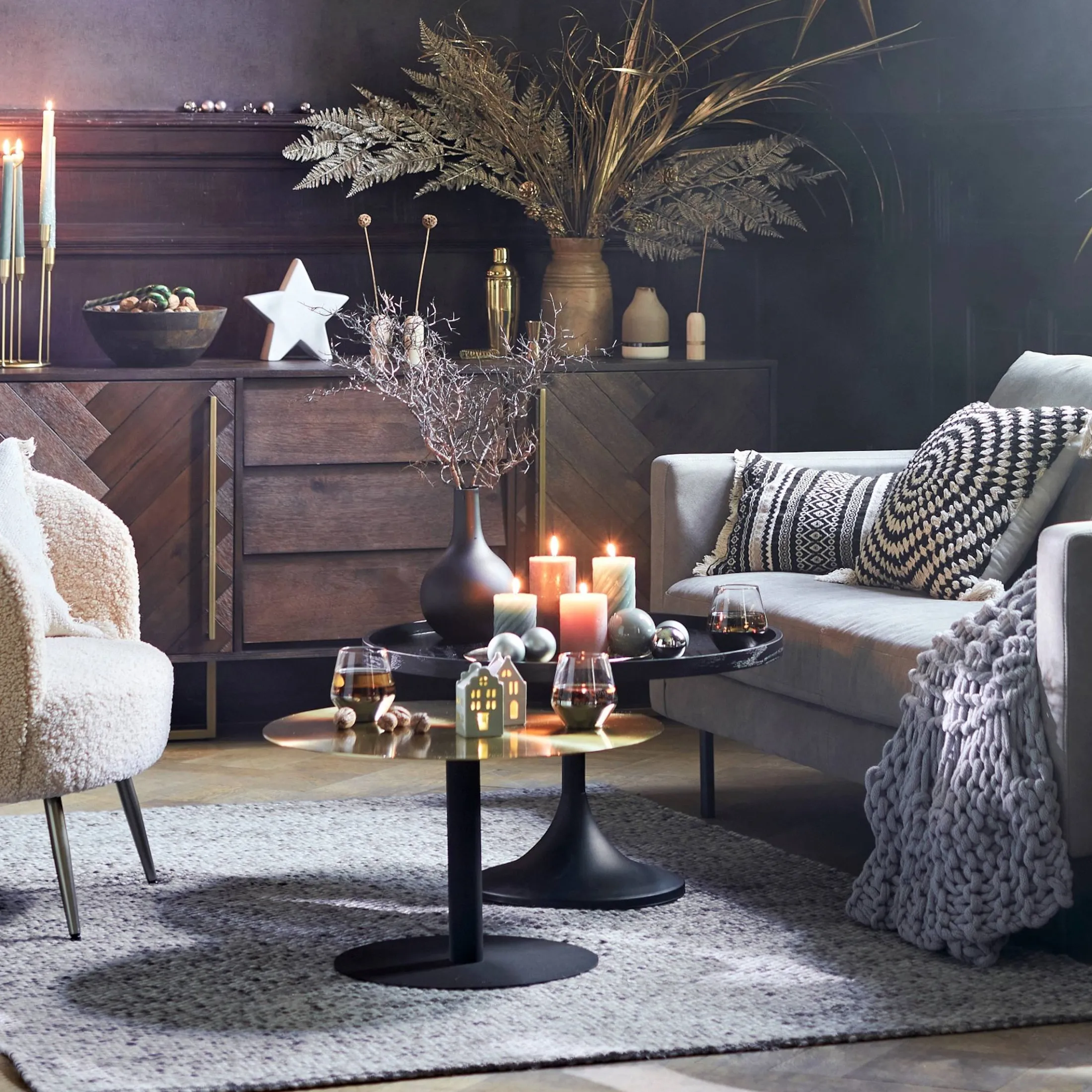 Best Sale Depot Stumpenkerze Rustic Wirbel