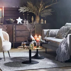 Cheap Depot Stumpenkerze Rustic Wirbel