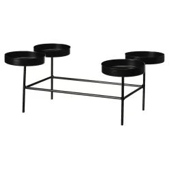 Fashion Depot Stumpenkerzenhalter Mit 4 Tullen