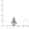 Hot Depot Tannebaum Bescheit Ca.19Cm