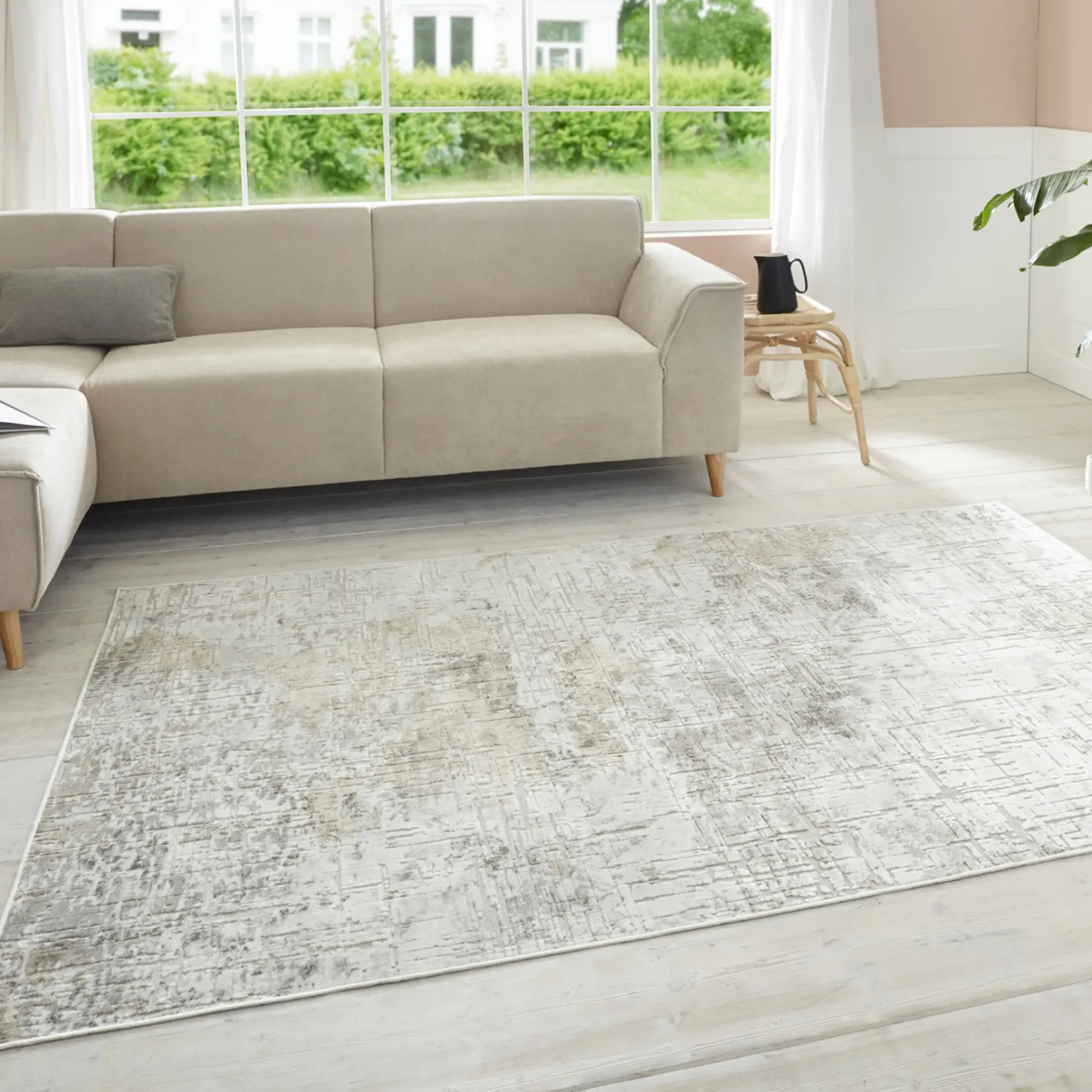 Depot Eckige Teppiche>Viskose-Teppich Chameis