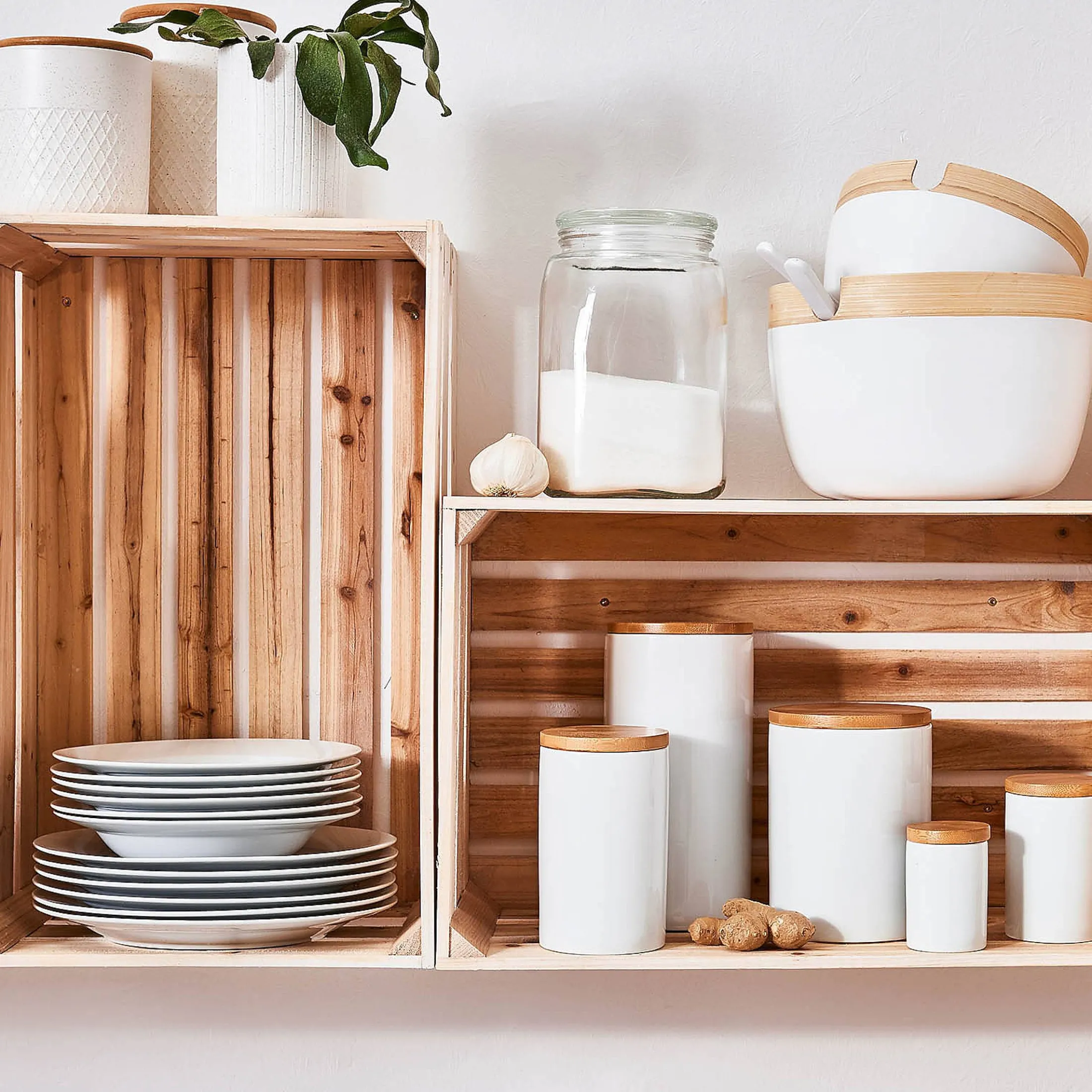 Shop Depot Vorratsdose Lina Mit Holzdeckel