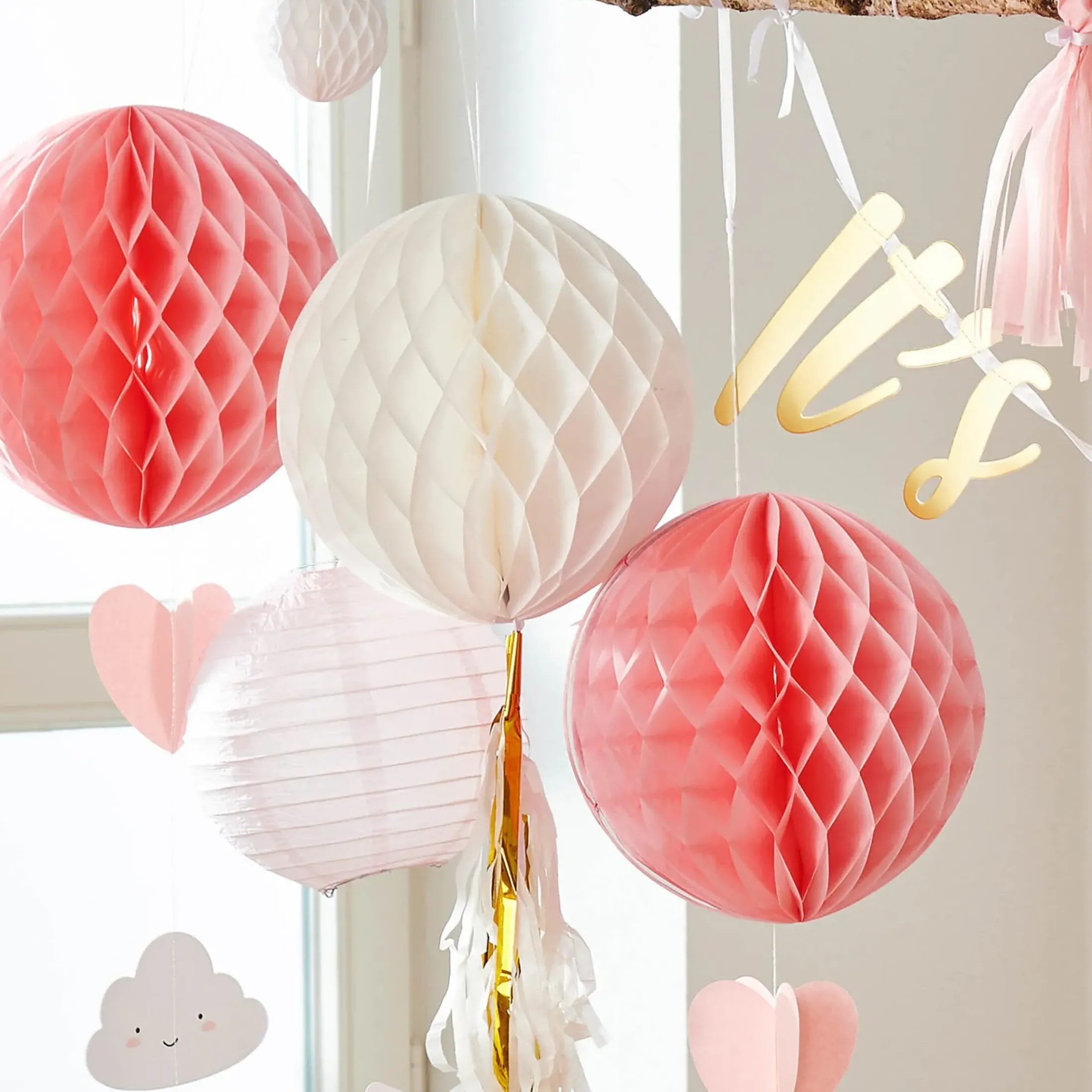 Depot Partydeko>Wabenball Mit Tassel