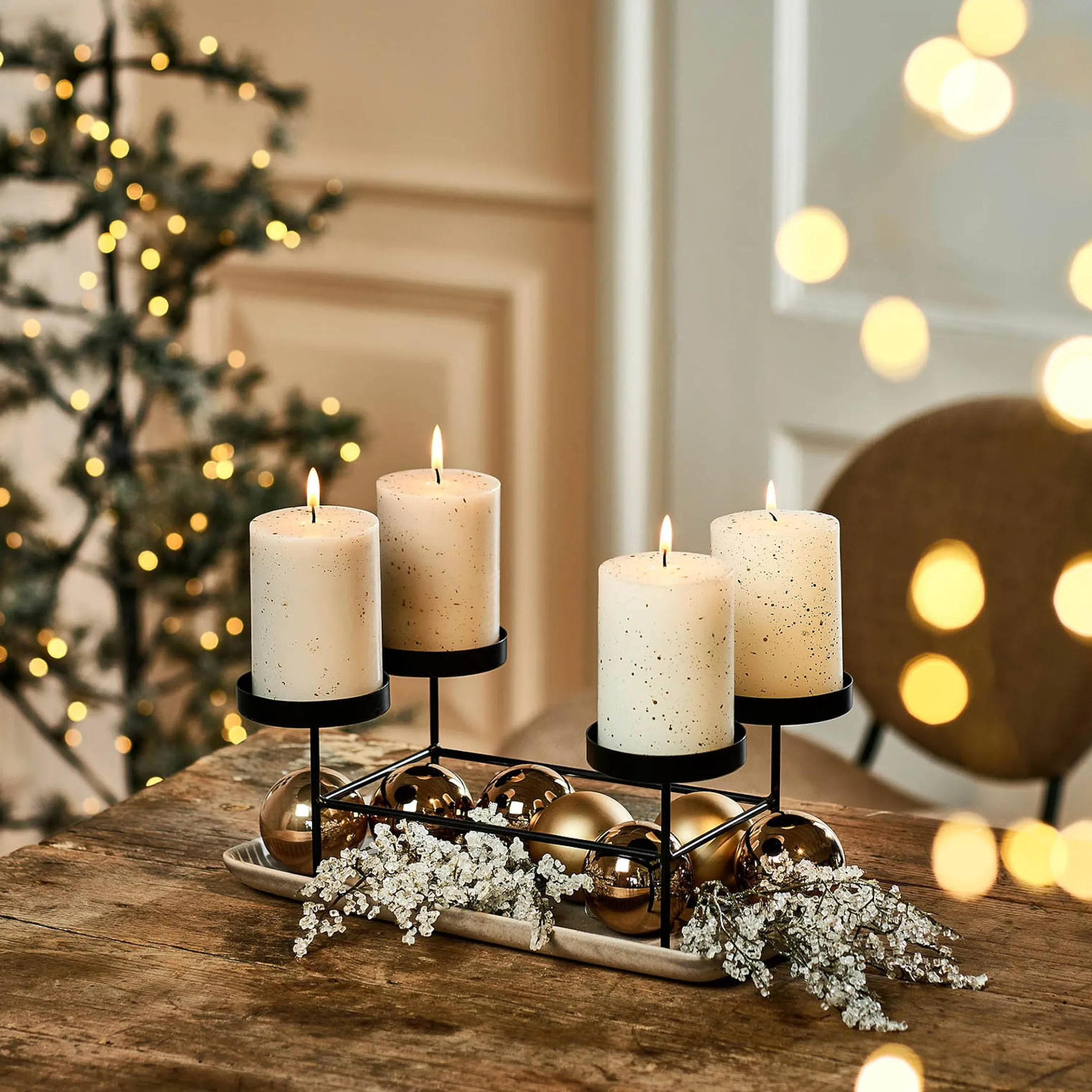 Shop Depot Weihnachtsbaum-Set Mit Kugel